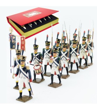 Voltigeurs de la garde (1812), coffret de 12 figurines