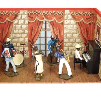 petit diorama le Jazz (8 p.)