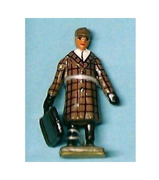 voyageur avec valise