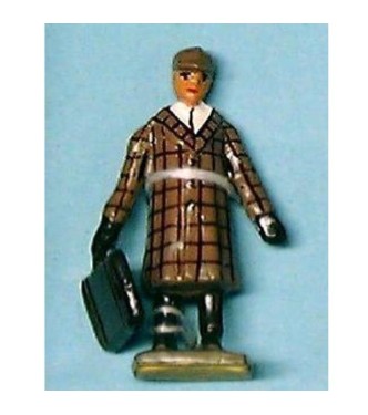 voyageur avec valise