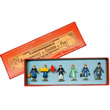 coffret de 6 personnages  voyageurs