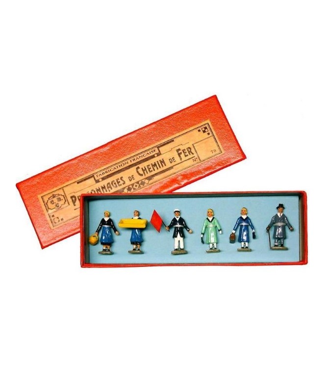 coffret de 6 personnages  voyageurs