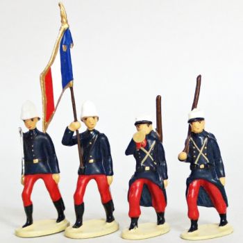 Legion Etrangere Couvre-Nuque (1914), ensemble de 4 figurines