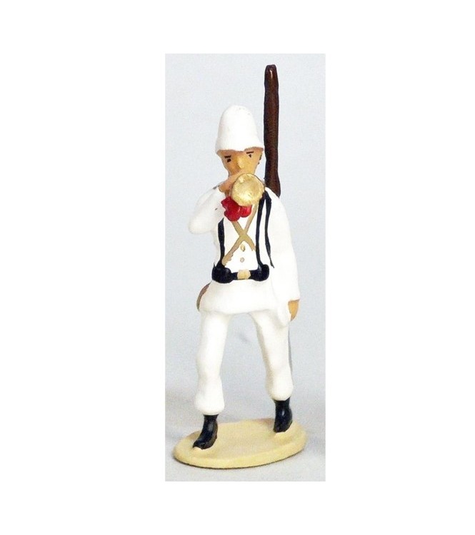 Clairon - La Coloniale, casque colonial, en blanc