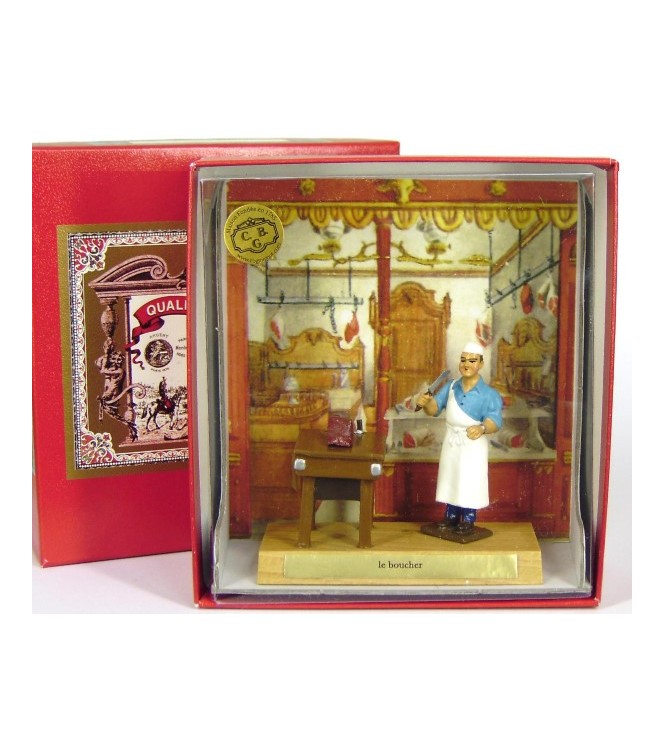 ensemble 'le Boucher' en coffret de présentation