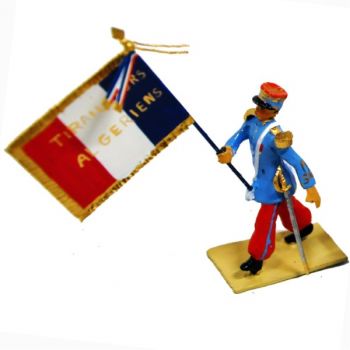 Drapeau des Tirailleurs Algériens (Turcos)