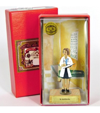 Médecin (femme) en coffret de présentation