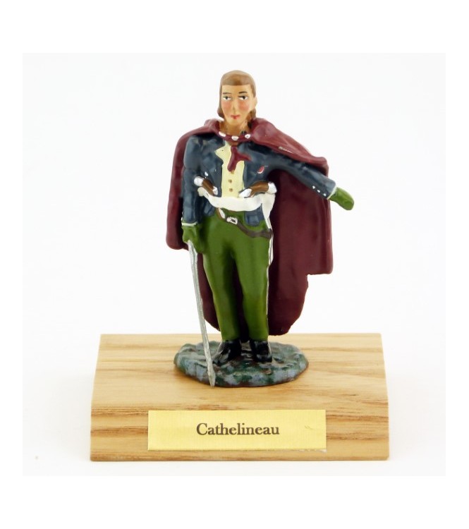 Jacques Cathelineau sur socle bois