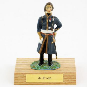 Louis de Frotté sur socle bois