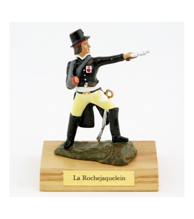 comte de La Rochejaquelein sur socle bois