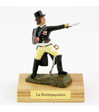 comte de La Rochejaquelein sur socle bois