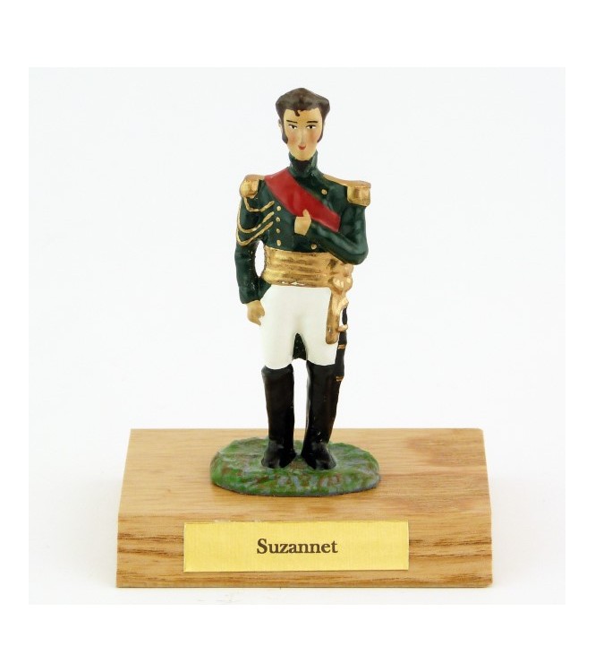 comte de Suzannet sur socle bois