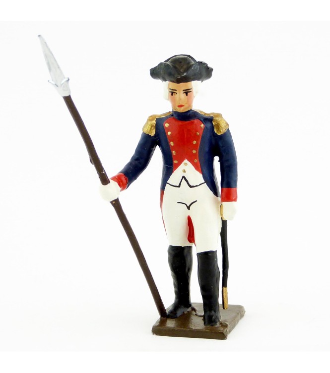 garde révolutionnaire avec lance