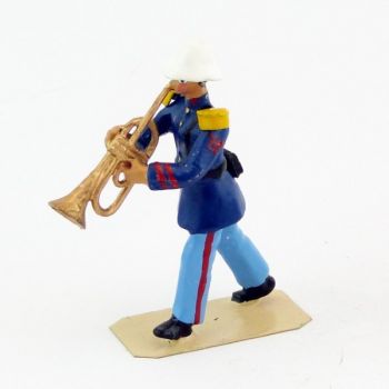 Trompette de la musique de l'infanterie de marine (collection LG)