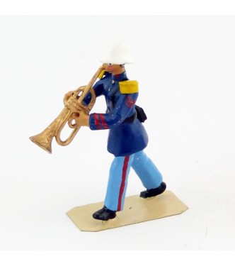 Trompette de la musique de l'infanterie de marine (collection LG)