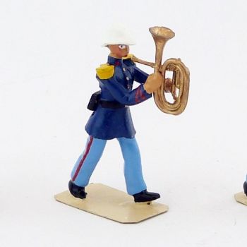 Petit Tuba de la musique de l'infanterie de marine (collection LG)