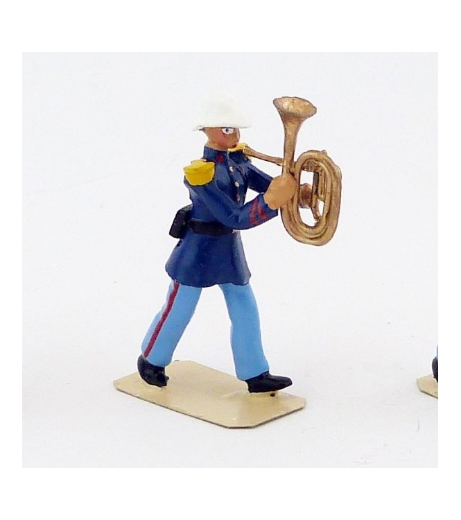 Petit Tuba de la musique de l'infanterie de marine (collection LG)