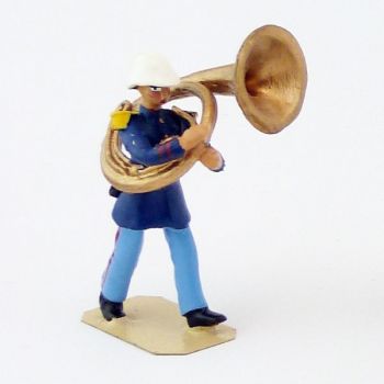 Soubassophone de la musique de l'infanterie de marine (collection LG)