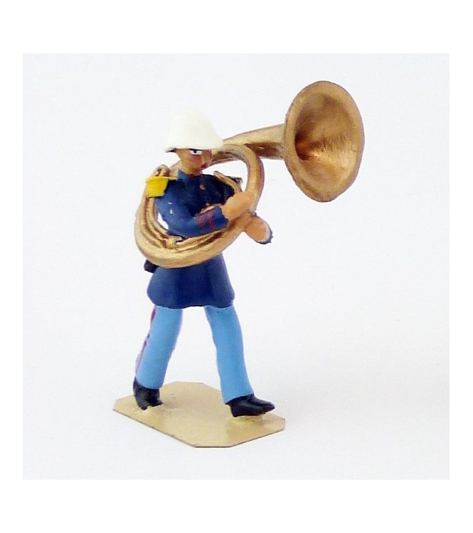 Soubassophone de la musique de l'infanterie de marine (collection LG)