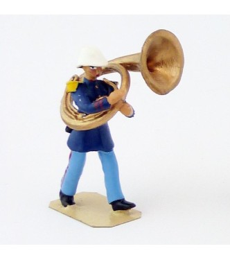 Soubassophone de la musique de l'infanterie de marine (collection LG)