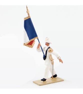 Drapeau des Tirailleurs de Brousse (collection LG)