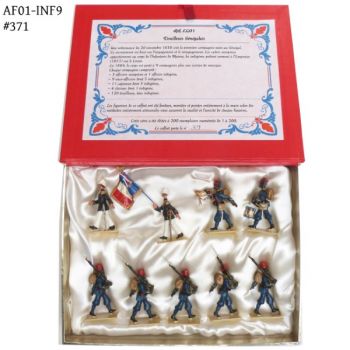 Tirailleurs Sénégalais, coffret de 9 figurines (collection LG)