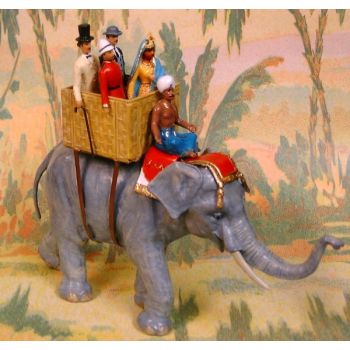 ensemble l'Elephant du Tour du Monde en 80 jours (Jules Verne)