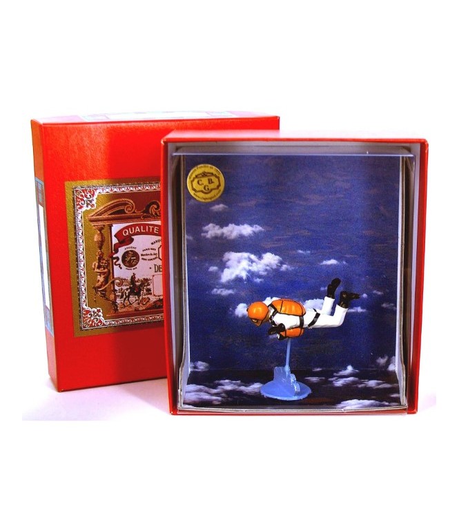 Parachutiste en coffret de présentation