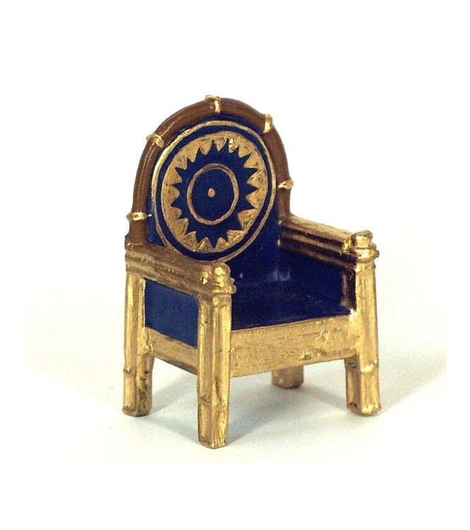 Fauteuil de Napoléon bleu