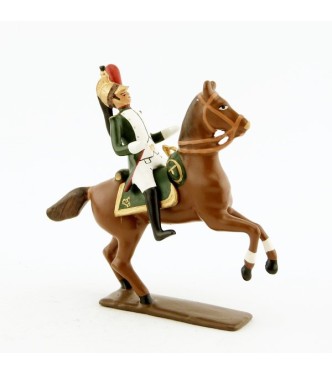 officier des dragons de la garde (dragons de l'impératrice) à cheval (1809)