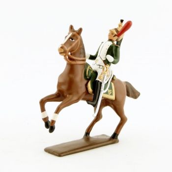 officier des dragons de la garde (dragons de l'impératrice) à cheval (1809)