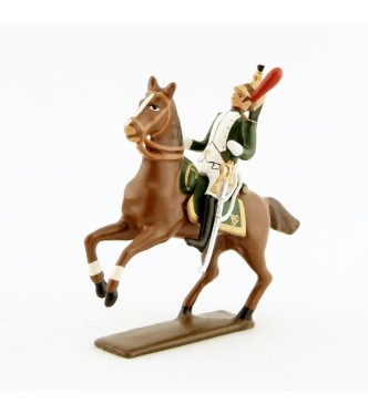 officier des dragons de la garde (dragons de l'impératrice) à cheval (1809)