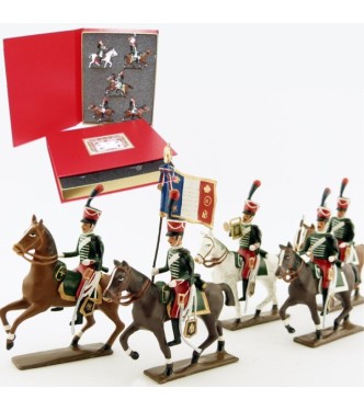 coffret de 5 cavaliers - Garde d'honneur à cheval (1813)