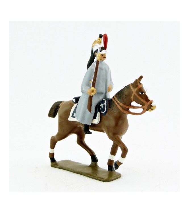 cavalier des cuirassiers en capote (accompagnant la Troïka) (anc. 0214E-005)