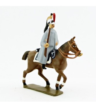 cavalier des cuirassiers en capote (accompagnant la Troïka) (anc. 0214E-005)