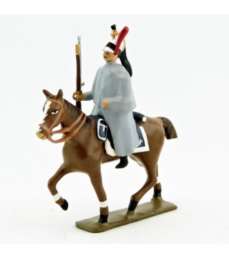 cavalier des cuirassiers en capote (accompagnant la Troïka) (anc. 0214E-005)