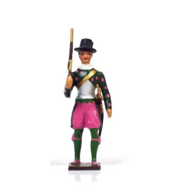 piquier Henri IV avec fusil (chapeau)