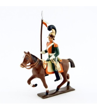 cavalier des chevau-léger 2ème rgt (plastron orange) (1812)