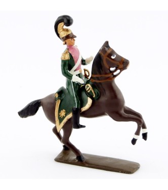 officier des chevau-léger 3ème rgt (plastron rose) (1812)