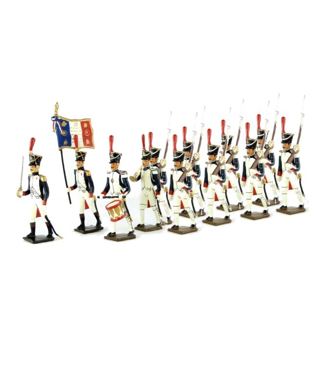 Fusiliers-grenadiers (1809-1813), ensemble de 12 figurines