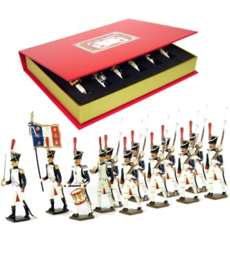 Fusiliers-grenadiers (1809-1813), coffret de 12 figurines