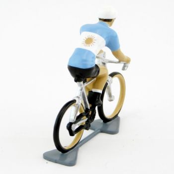 cycliste du Tour de France, drapeau de l'Argentine