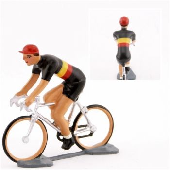 cycliste du Tour de France, Maillot Belge en noir (Belgique)