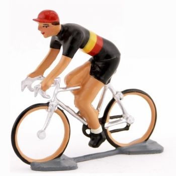 cycliste du Tour de France, Maillot Belge en noir (Belgique)