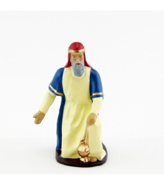 Gaspard (grande crèche ronde-bosse, h. 83 mm)