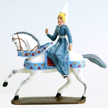 Anne de Bretagne à cheval