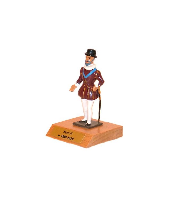Henri IV sur socle bois