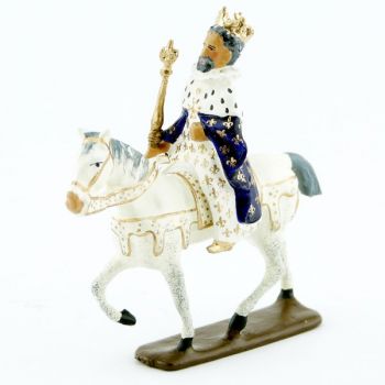 Henri IV à cheval, en tenue de Sacre