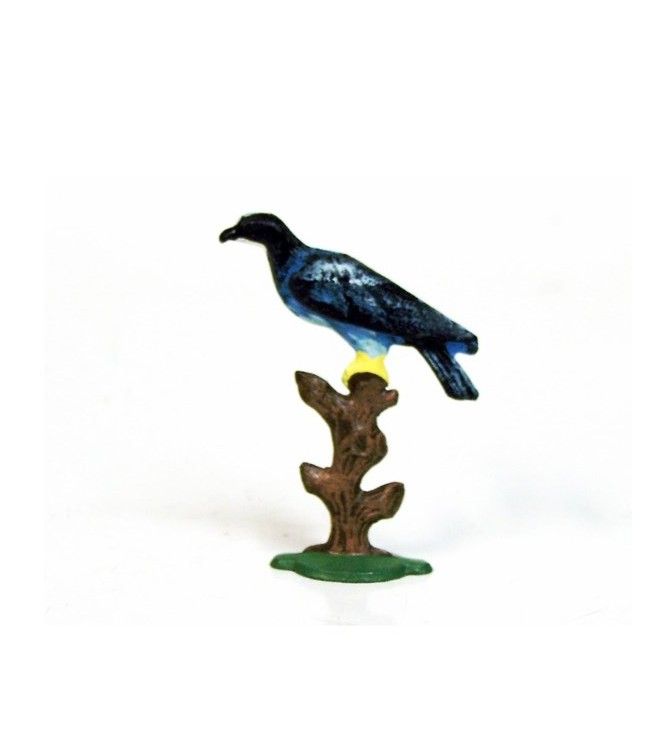Aigle sur tronc