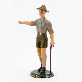 Baden-Powell pointant du doigt